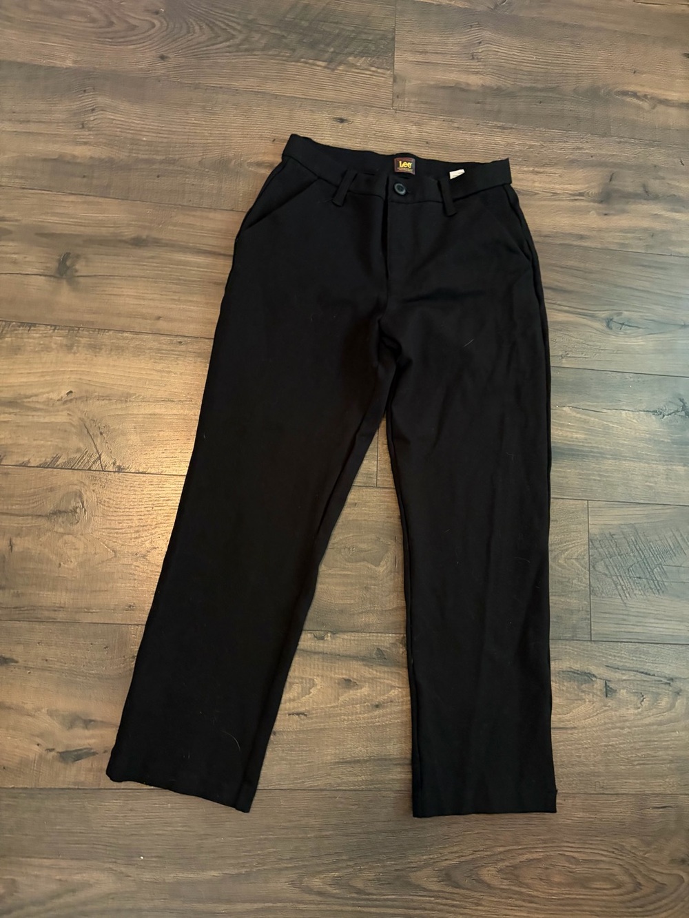 Lee Black Women's Straight-Leg Pants